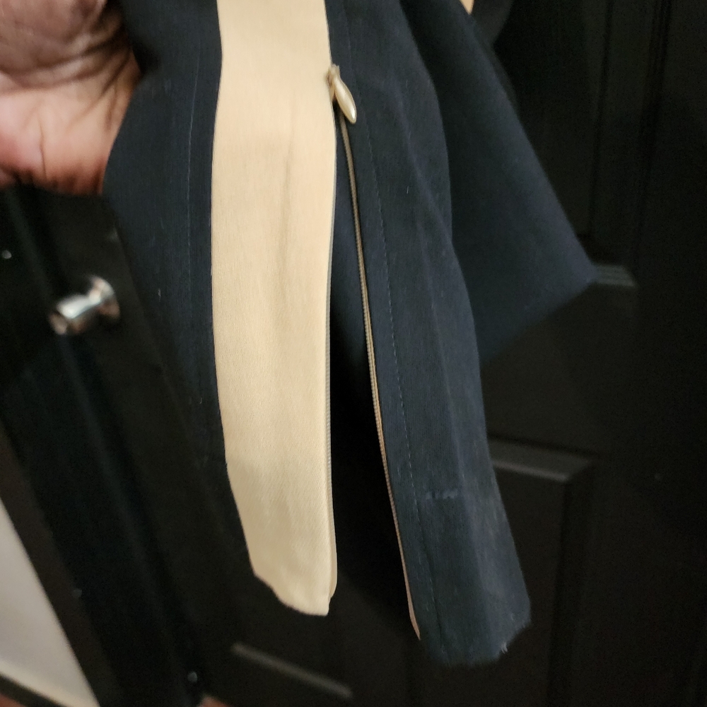 Boden Black Side Stripe Pull-on Trousers - Picture 9 of 16
